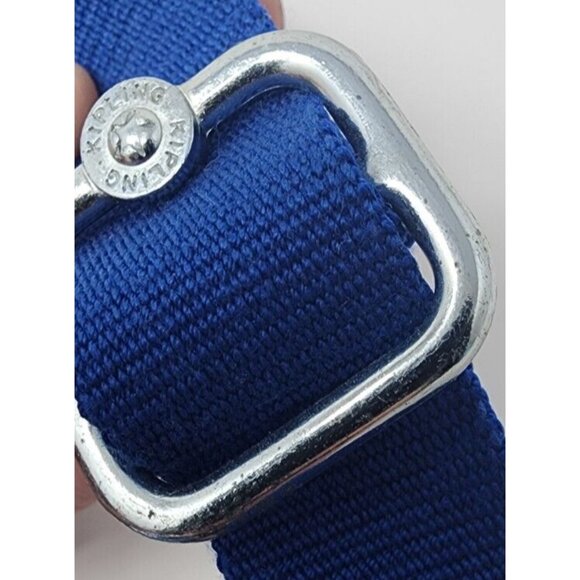 Kipling Crossbody Arto Blue Botanical Floral Medium Shoulder Bag Purse - Picture 10 of 16